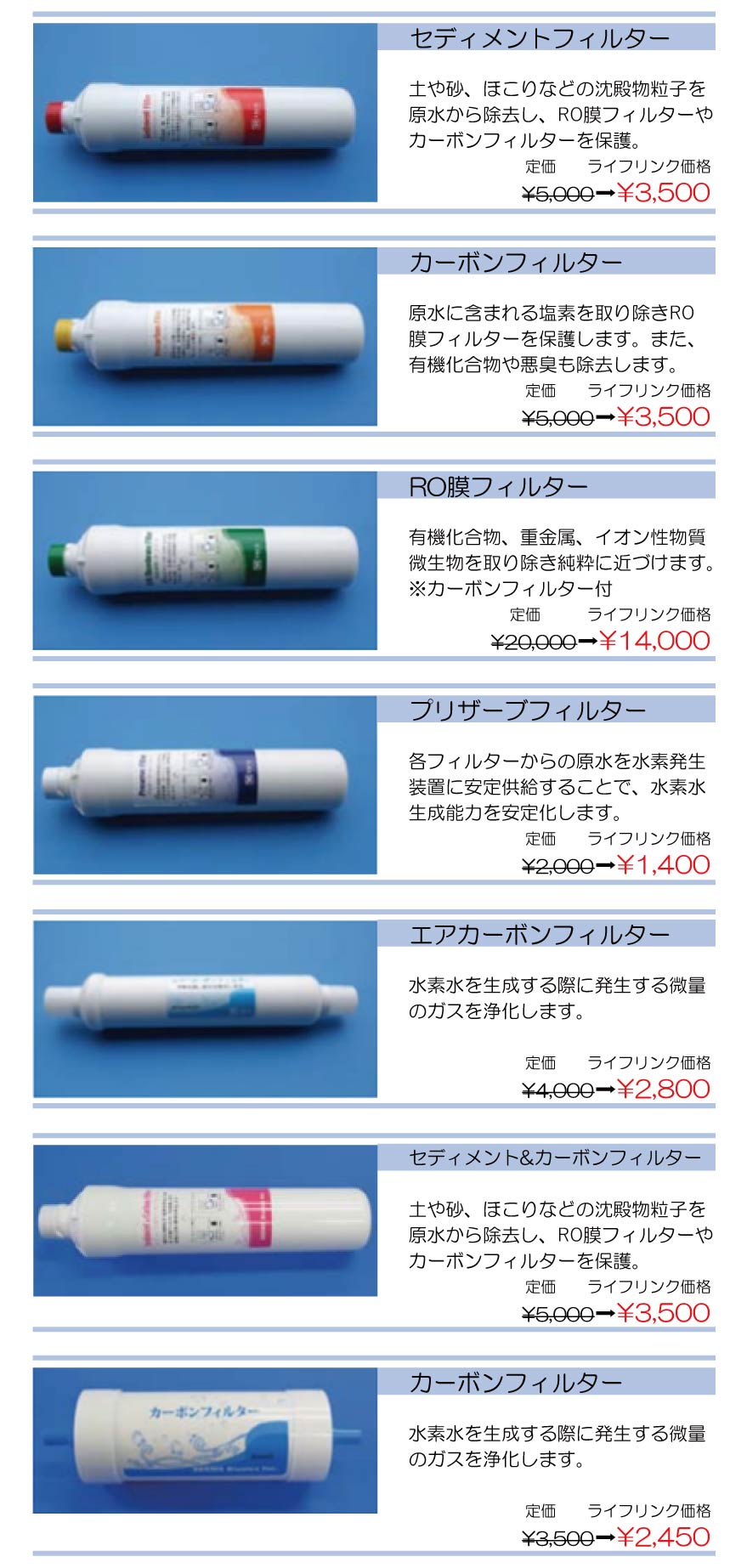 フィルター